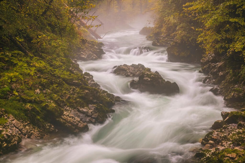 Vintgar Gorge. Slovenia photography tour and workshop