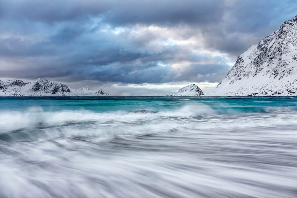 Haukland Beach, Lofoten, Norway