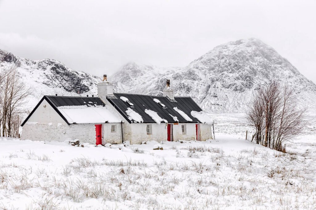 Blackrock Cottage, Stob Dearg, Buachaille Etive Mòr, Rannoch Moor, Glencoe, Scotland. Glencoe photography tour and workshop