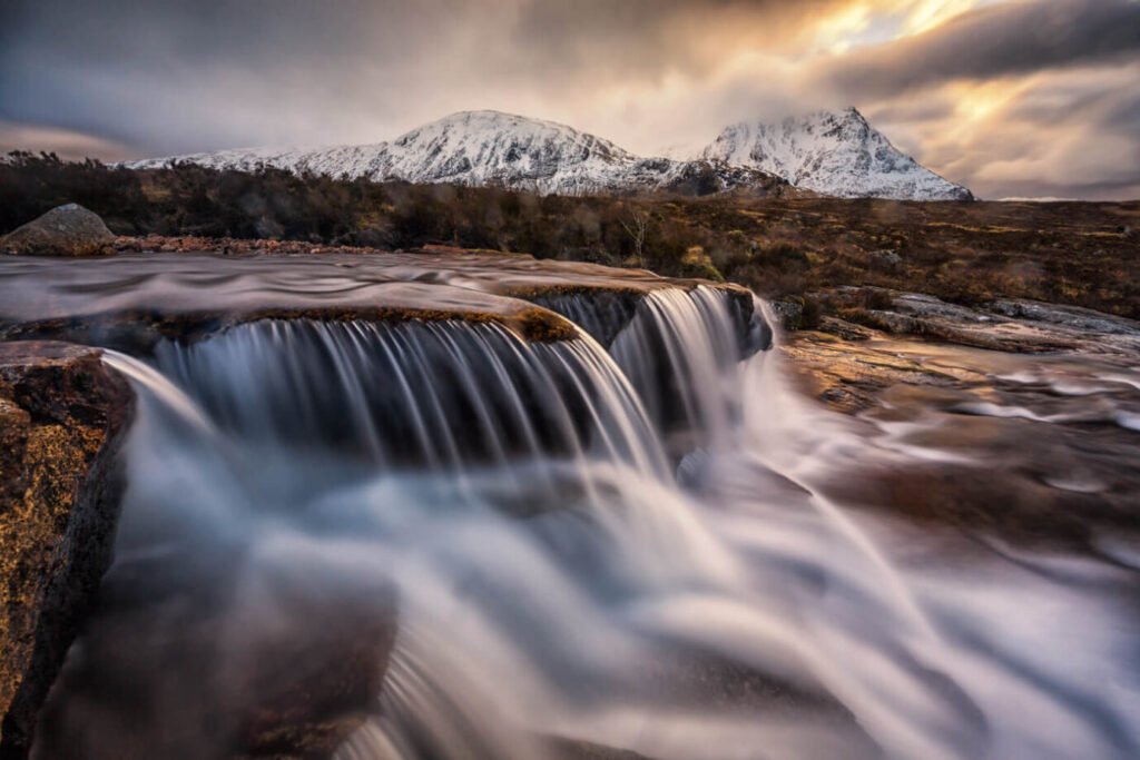 Cauldron Falls, Rannoch Moor, Glencoe, Scotland