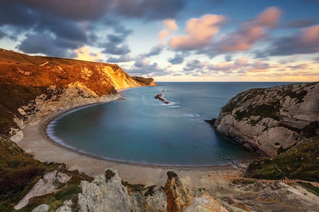 Man o War Bay, Jurassic Coast, Dorset, England.