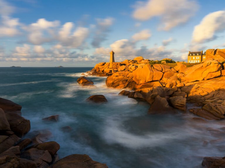 Ploumanac'h Lighthouse, Brittany, France