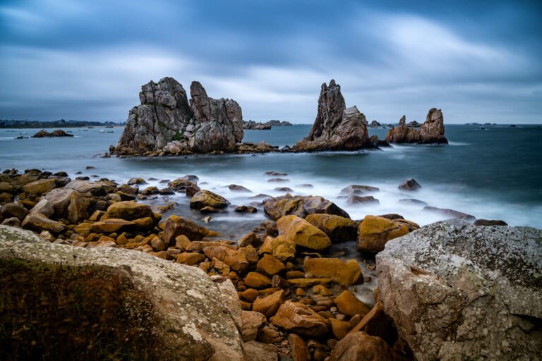Pors Scaff Rocks, Brittany, France