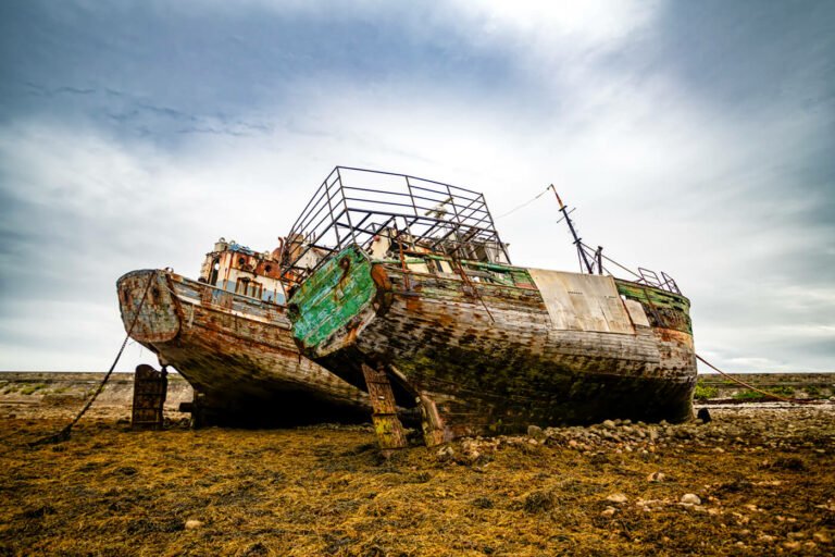 Boat Cemetery, Camaret-sur-Mer, Brittany, France