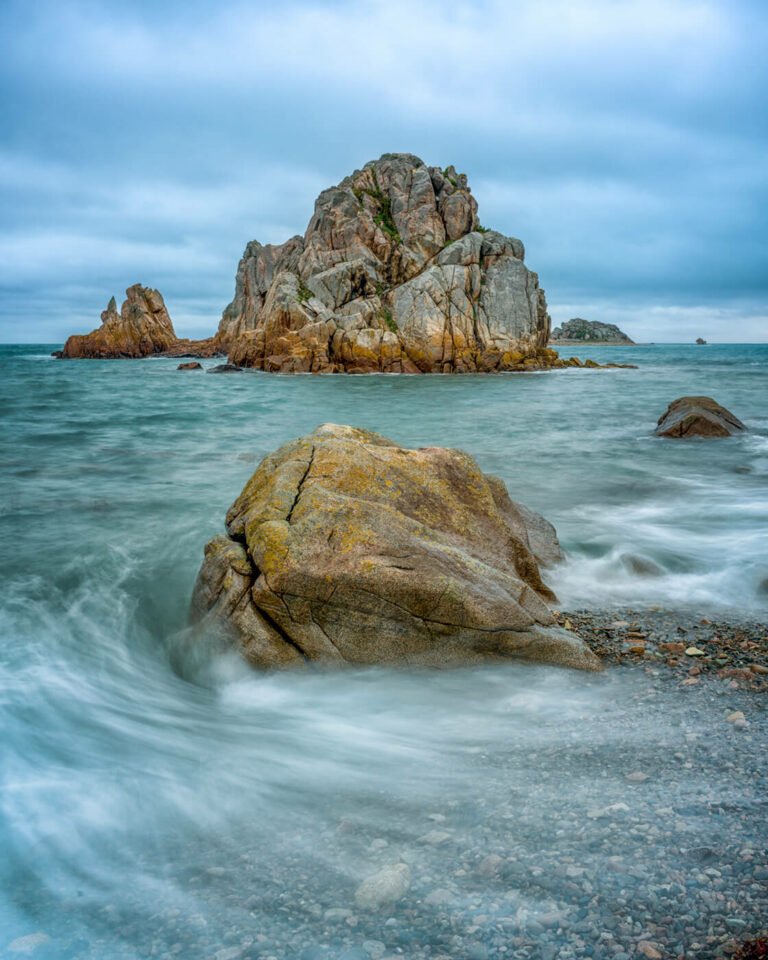 Pors Scaff Rocks, Brittany, France