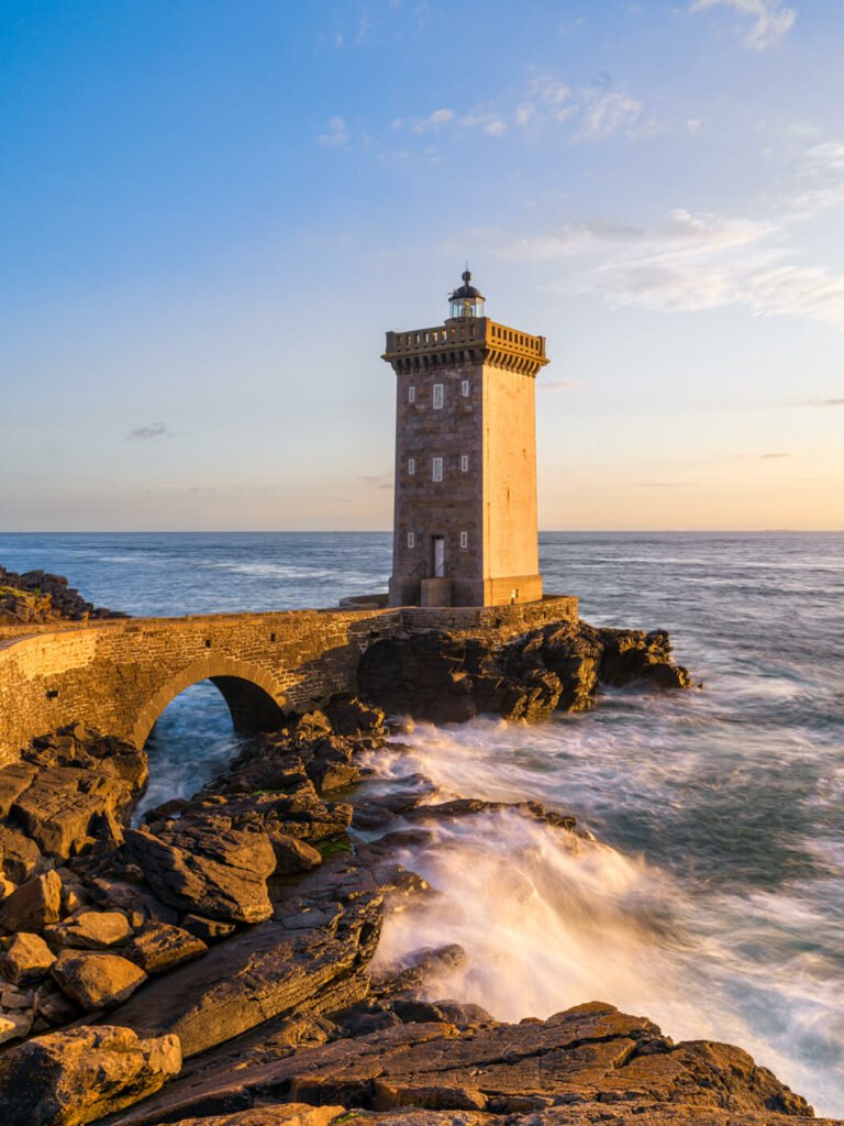 Kermorvan Lighthouse, Brittany, France