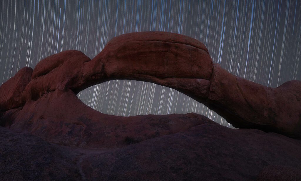 The rock arch at Spitzkoppe, Namibia