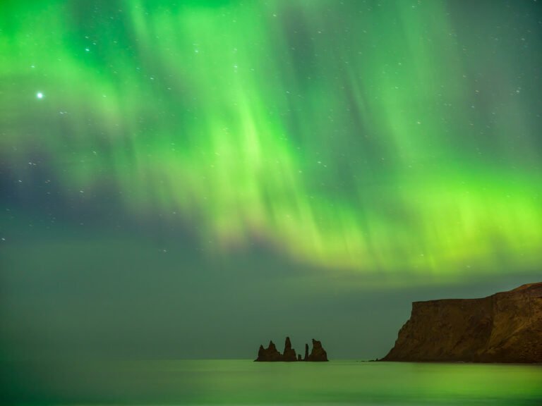 Aurora Borealis, Vik, Iceland