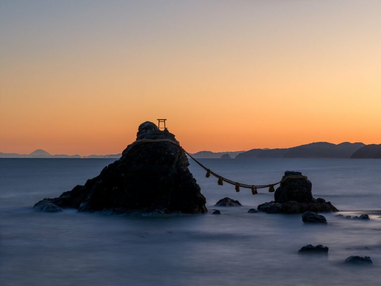Meoto Iwa (The Wedded Rocks), Ise, Japan