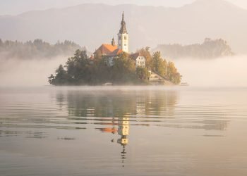 Lake Bled at Sunrise, Slovenia